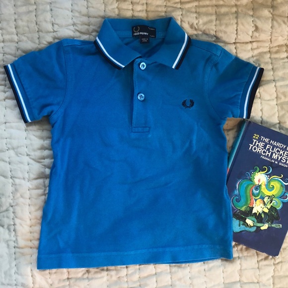 black and white fred perry polo